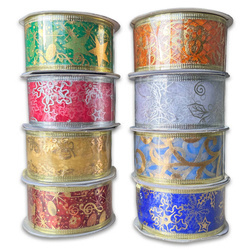 Wstążki ozdobne do prezentów 40mm x 2,7m - 8szt. mix wzorów